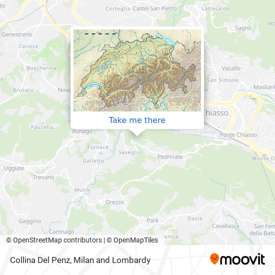 Collina Del Penz map