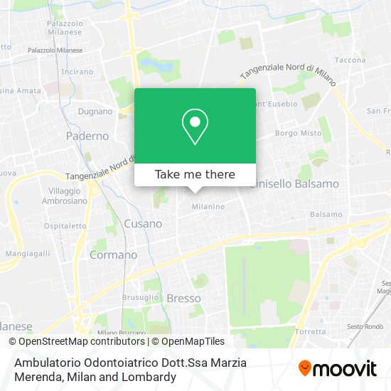 Ambulatorio Odontoiatrico Dott.Ssa Marzia Merenda map