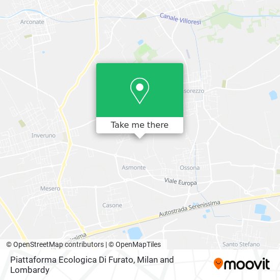 Piattaforma Ecologica Di Furato map