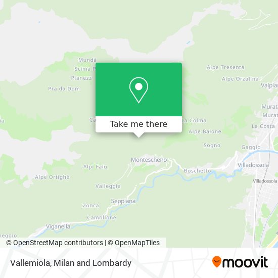 Vallemiola map