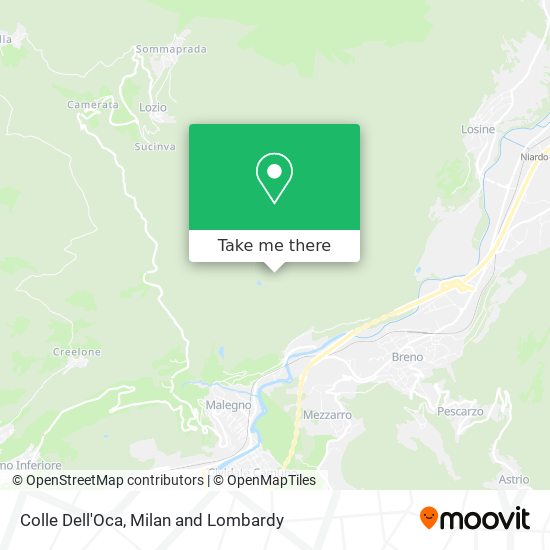 Colle Dell'Oca map