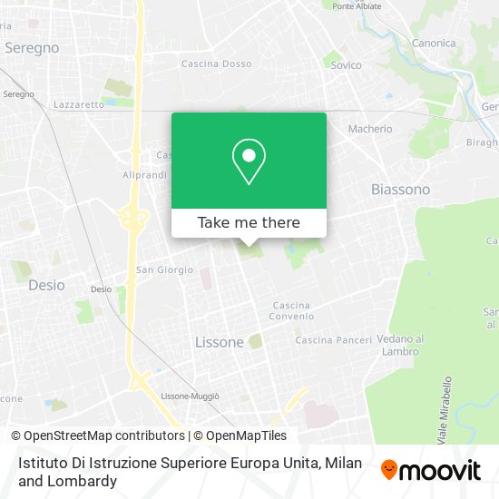 Istituto Di Istruzione Superiore Europa Unita map