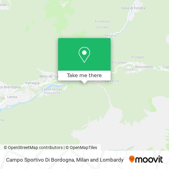 Campo Sportivo Di Bordogna map