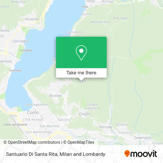 Santuario Di Santa Rita map