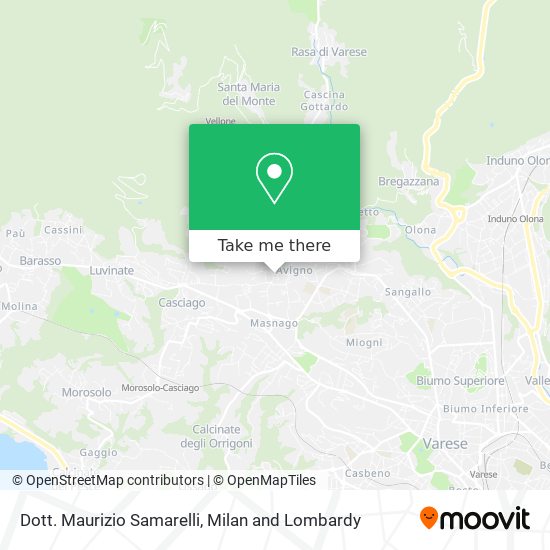 Dott. Maurizio Samarelli map