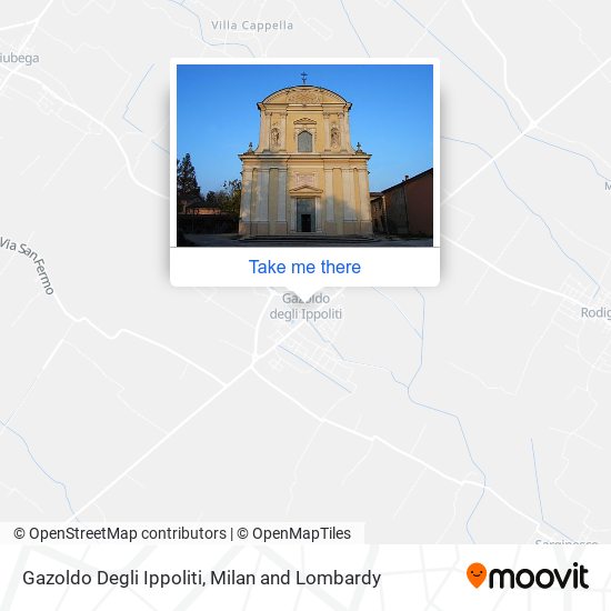 Gazoldo Degli Ippoliti map