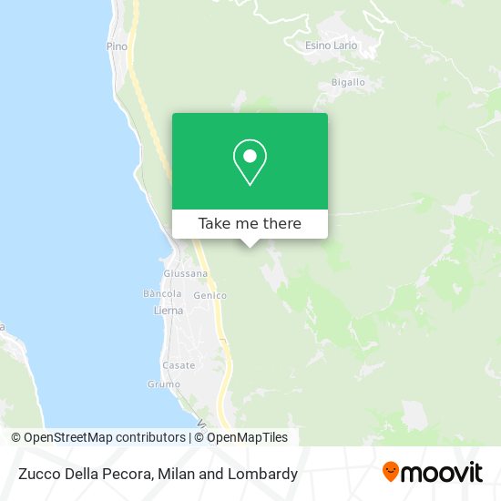 Zucco Della Pecora map