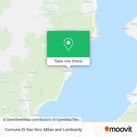 Comune Di San Siro map