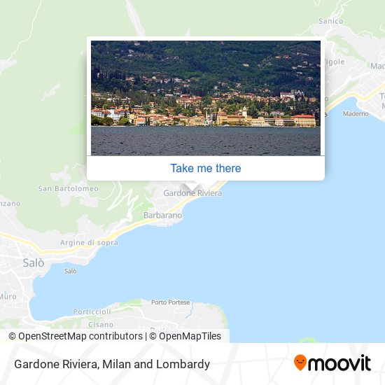 Gardone Riviera map