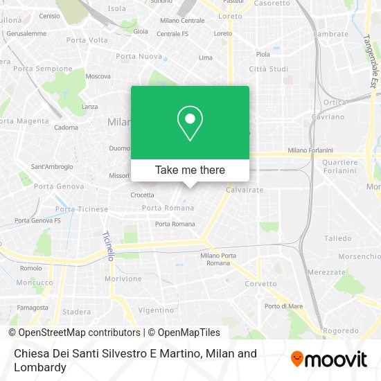 Chiesa Dei Santi Silvestro E Martino map