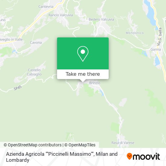 Azienda Agricola ""Piccinelli Massimo"" map