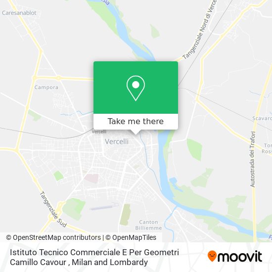 Istituto Tecnico Commerciale E Per Geometri Camillo Cavour map