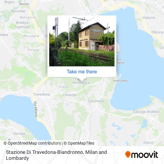 Stazione Di Travedona-Biandronno map