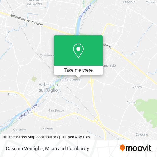 Cascina Ventighe map