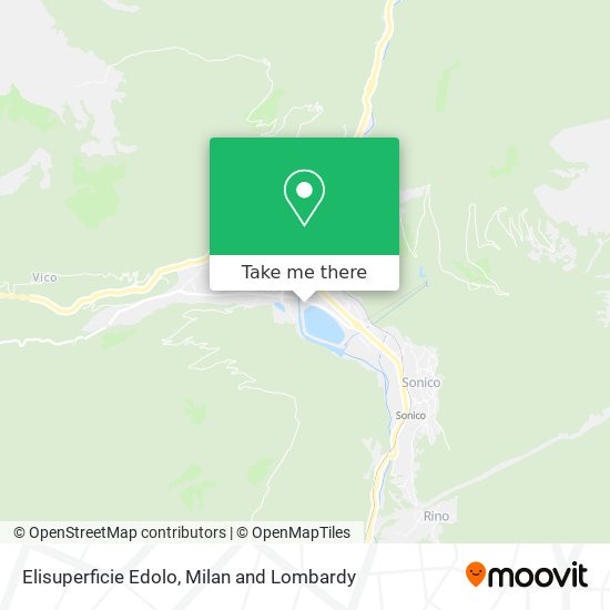 Elisuperficie Edolo map