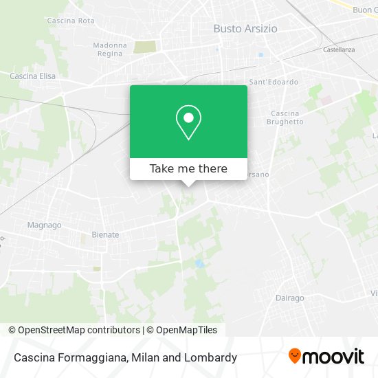 Cascina Formaggiana map