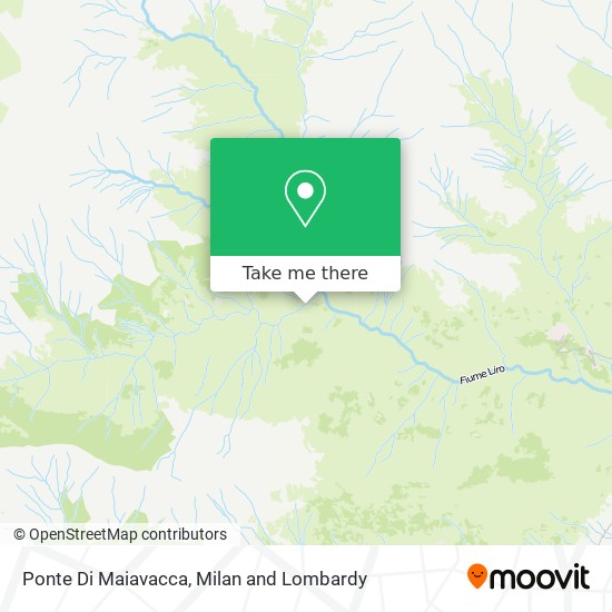 Ponte Di Maiavacca map