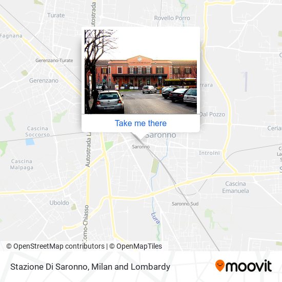 Stazione Di Saronno map