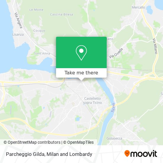 Parcheggio Gilda map
