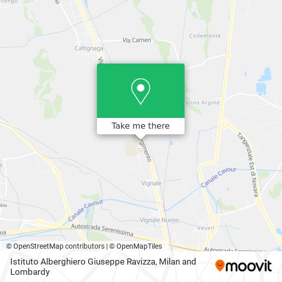 Istituto Alberghiero Giuseppe Ravizza map