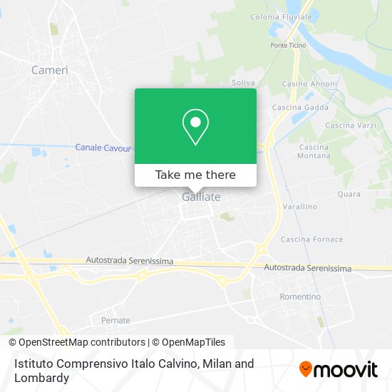 Istituto Comprensivo Italo Calvino map