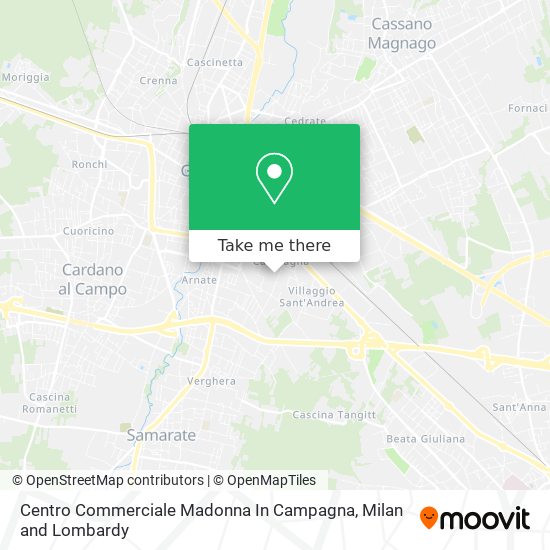 Centro Commerciale Madonna In Campagna map