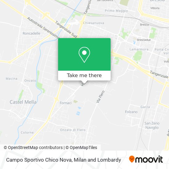 Campo Sportivo Chico Nova map