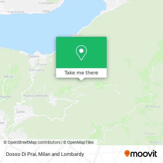 Dosso Di Prai map
