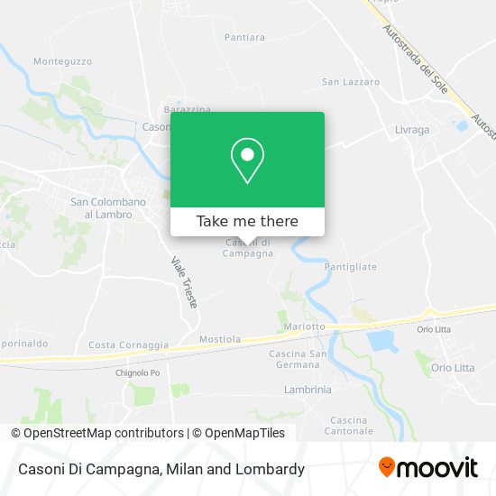 Casoni Di Campagna map