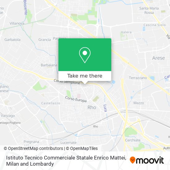 Istituto Tecnico Commerciale Statale Enrico Mattei map