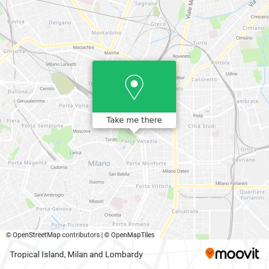 Tropical Island map