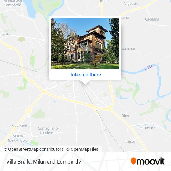 Villa Braila map