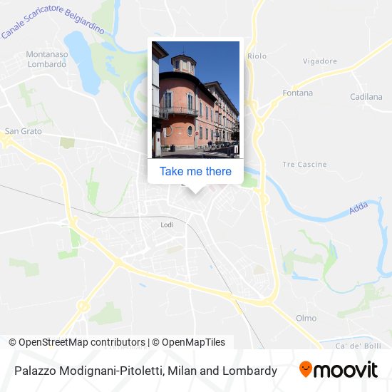 Palazzo Modignani-Pitoletti map
