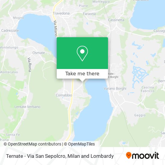 Ternate - Via San Sepolcro map