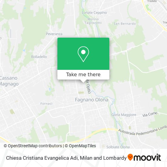 Chiesa Cristiana Evangelica Adi map