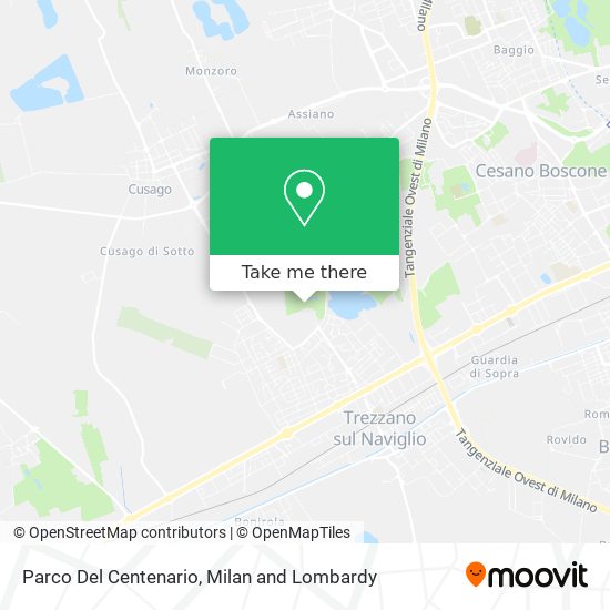 Parco Del Centenario map