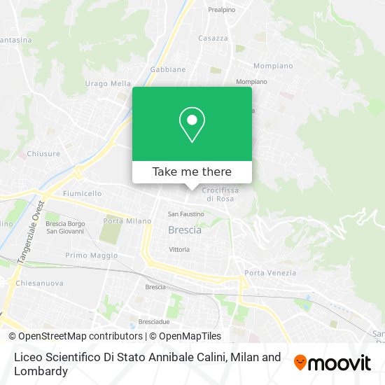 Liceo Scientifico Di Stato Annibale Calini map