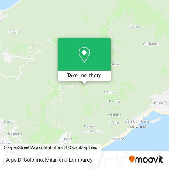 Alpe Di Colonno map