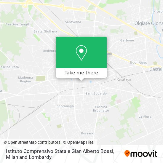Istituto Comprensivo Statale Gian Alberto Bossi map