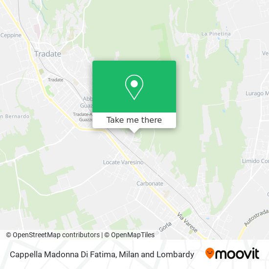 Cappella Madonna Di Fatima map