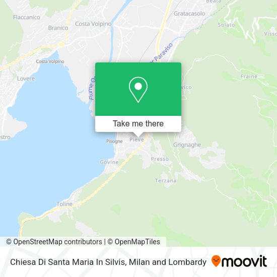Chiesa Di Santa Maria In Silvis map