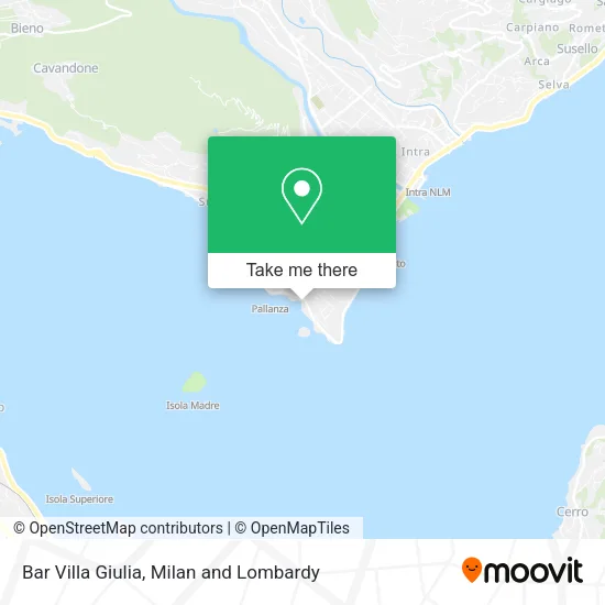 Bar Villa Giulia map