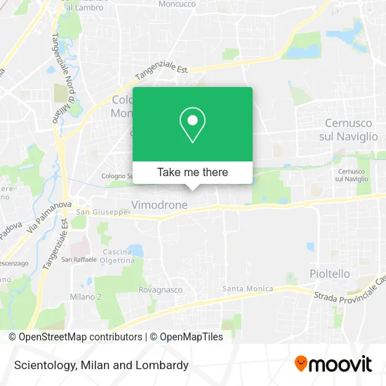 Scientology map