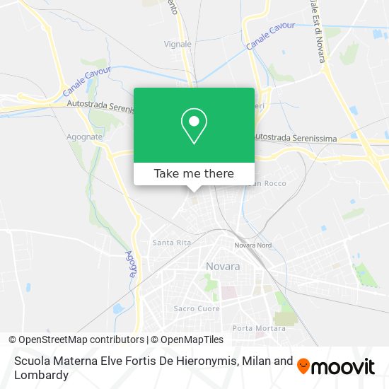 Scuola Materna Elve Fortis De Hieronymis map
