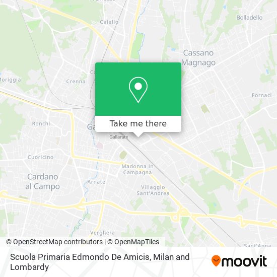 Scuola Primaria Edmondo De Amicis map