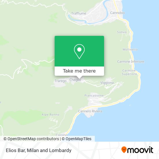 Elios Bar map