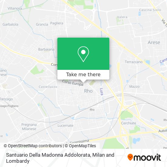 Santuario Della Madonna Addolorata map