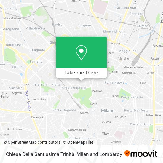 Chiesa Della Santissima Trinità map