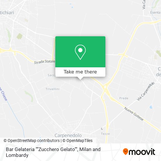 Bar Gelateria ""Zucchero Gelato"" map