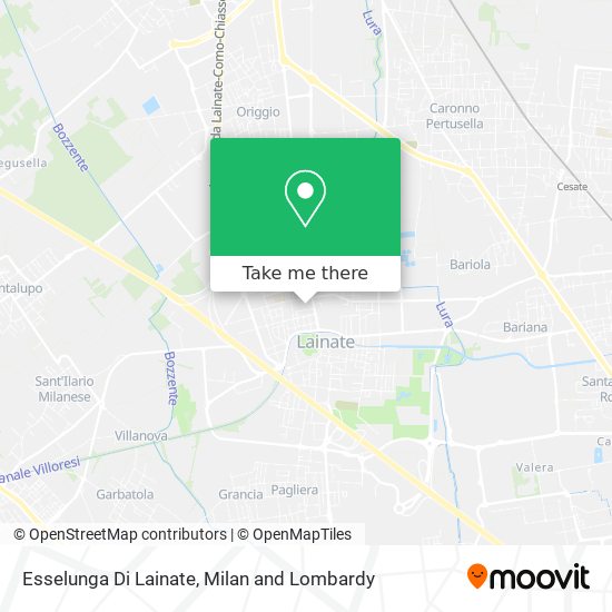 Esselunga Di Lainate map